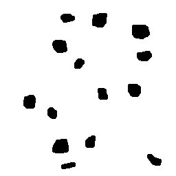 White background image with holes removed